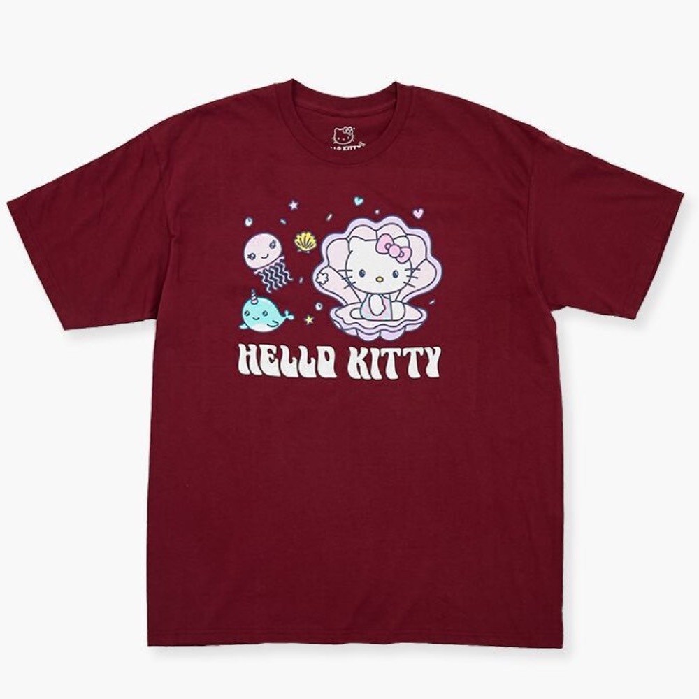 New Ocean Hello Kitty Graphic Tee